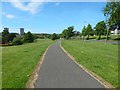 Cycle path beside Glenburn Road