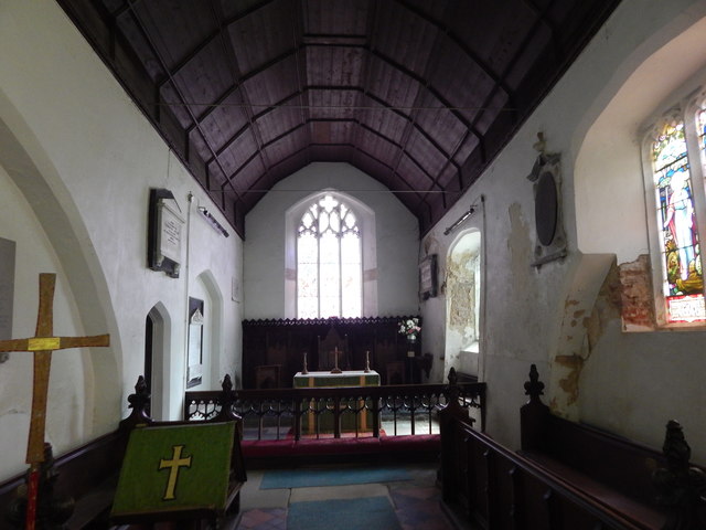 St Peter & St Paul Church, Burgh Castle interior