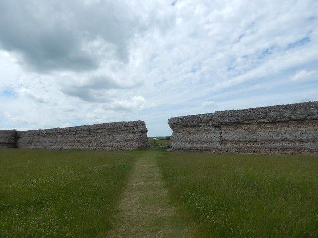 Burgh Castle Roman Site