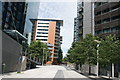 View of a block of flats on Hermitage Street from the Paddington Basin #2