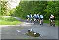 Cyclists on East Ferry Road