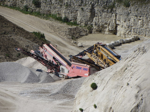 Quarry machines in Admiralty Quarries