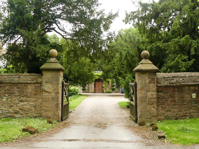 Gateway to Teversal Manor © Graham Hogg :: Geograph Britain and Ireland