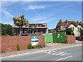 Construction site in Maer Road