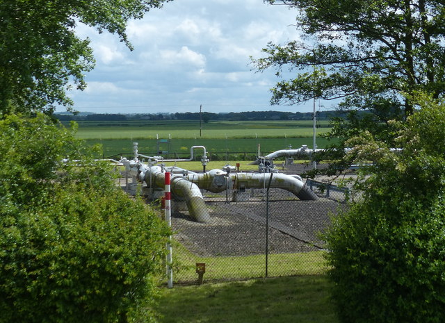 Gas pipelines at Susworth
