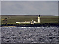 ND3579 : Lighthouse on Stroma by David Dixon