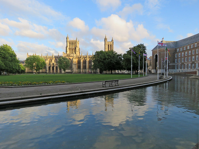 Bristol Cathedral and City Hall