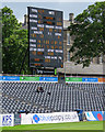 ST5975 : Bristol: the scoreboard at Nevil Road by John Sutton