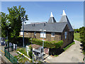 Converted oast house by Teynham station