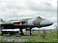 XM607, Avro Vulcan parked on public display at Waddington