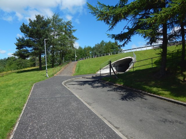 Path Between Underpasses © Lairich Rig Geograph Britain And Ireland