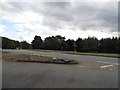 Roundabout on the A6 at the A45