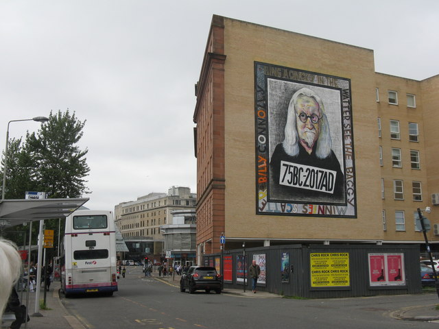Sir Billy Connolly at Old Wynd, Osborne Street
