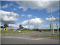 The Renny Lodge Roundabout on the A509, Newport Pagnell