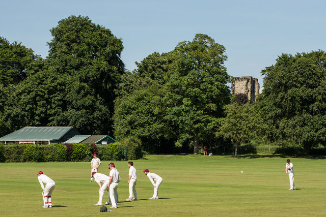 Cricket in the Bath Grounds, Ashby