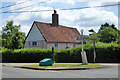 Triangle at road junction, Elmsett