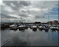 Boats in Hartlepool Marina