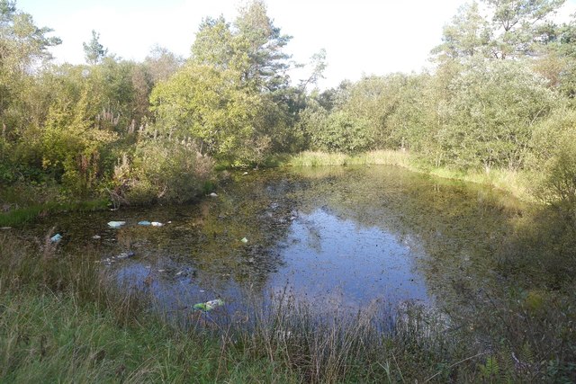 Pond off Fannyside Road