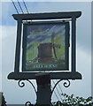 Sign for the Olde Windmill public house, Great Cressingham