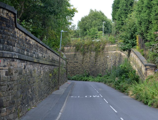 Former Great Northern Railway in Lower Soothill
