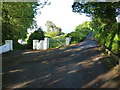 Torcoed Fawr gateway and the lane to White Hall