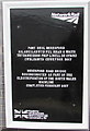 ST2077 : Network Rail plaque on Beresford Road railway bridge, Cardiff by Jaggery