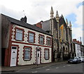 Pearl Street semis near a gurdwara, Cardiff