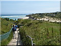 Footpath by West Cornwall Golf Course