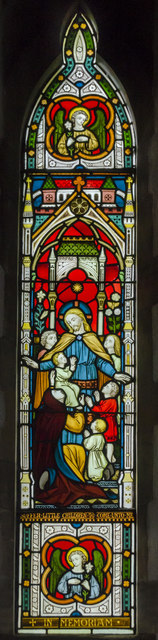 Stained glass window, Holy Trinity church, Hagworthingham