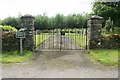 Entrance to the graveyard, Buchanan Parish Church of Scotland