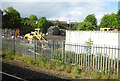 Yard at Alnmouth railway station