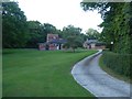 Farm buildings at Hill House