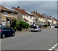 Rooftop solar panels, Abergele Road, Trowbridge, Cardiff