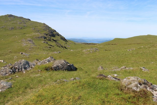 Northeast ridge of Cruach Mhòr