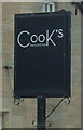 Sign for Cook