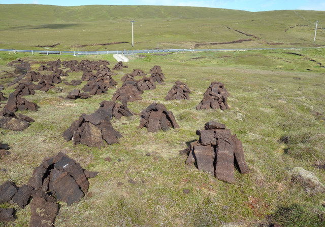 Peat Stacks, Gossabrough Dale