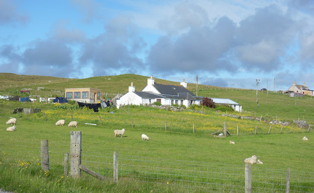 House at Gossabrough © Des Blenkinsopp cc-by-sa/2.0 :: Geograph Britain ...