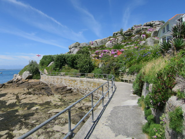 Path to old lifeboat station