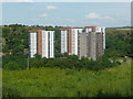 Tower blocks off Mixenden Road, Mixenden