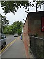 Wall with WD marker, Berechurch Road, Colchester