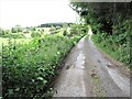 Approaching the upper end of the Leitrim Road cul-de-sac