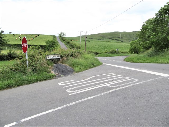 The Whitehill Road/Kilnhill Road Cross Roads