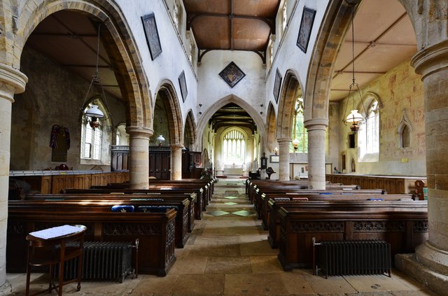 Great Tew, St. Michael and All Angels Church: The nave