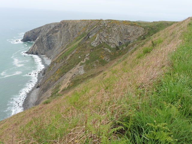 The Pembrokeshire Coast Path near Carreg Lion