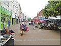 Gosport, market stalls