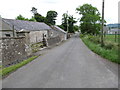 Disused farm buildings below Benraw Presbyterian Church