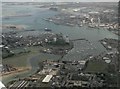 Gosport east to Portsmouth Harbour: aerial 2017