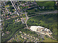 Cartside Mill from the air