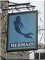 The Mermaid sign