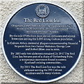 Blue Plaque on the Red Lion at Culross